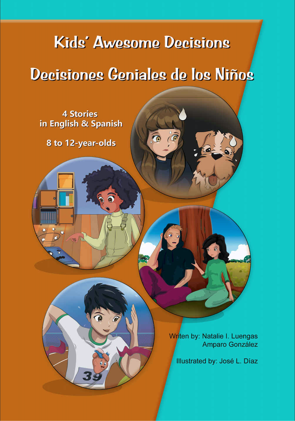 Book Cover for Kids Awesome Decisions for Amparo Gonzalez