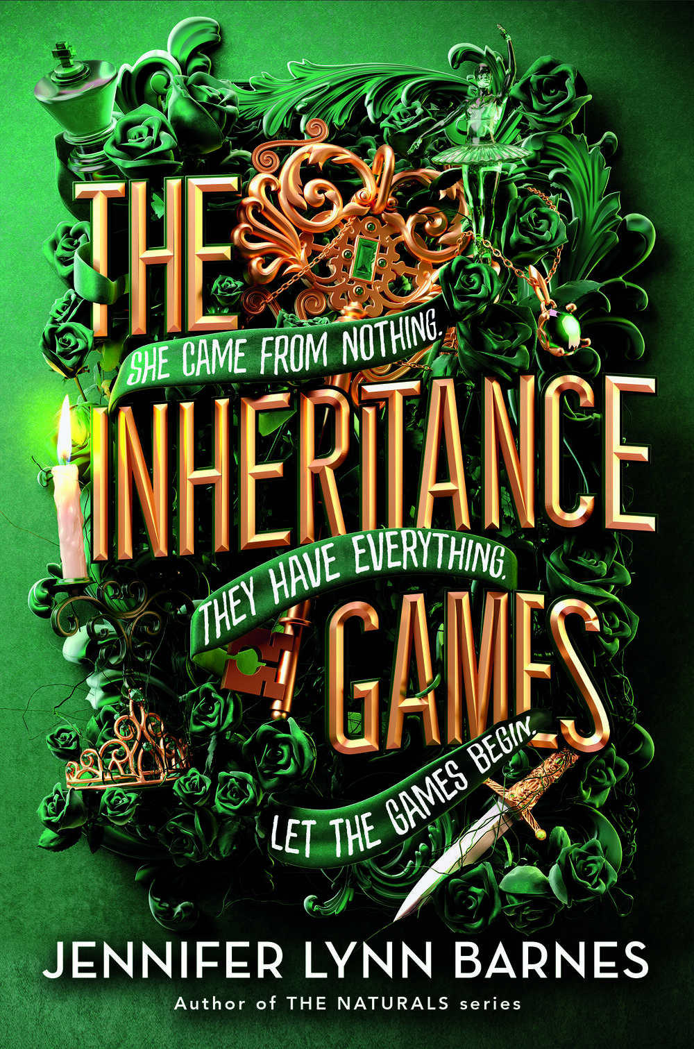 Book cover for The Inheritance Games by Jennifer Lynn Barnes