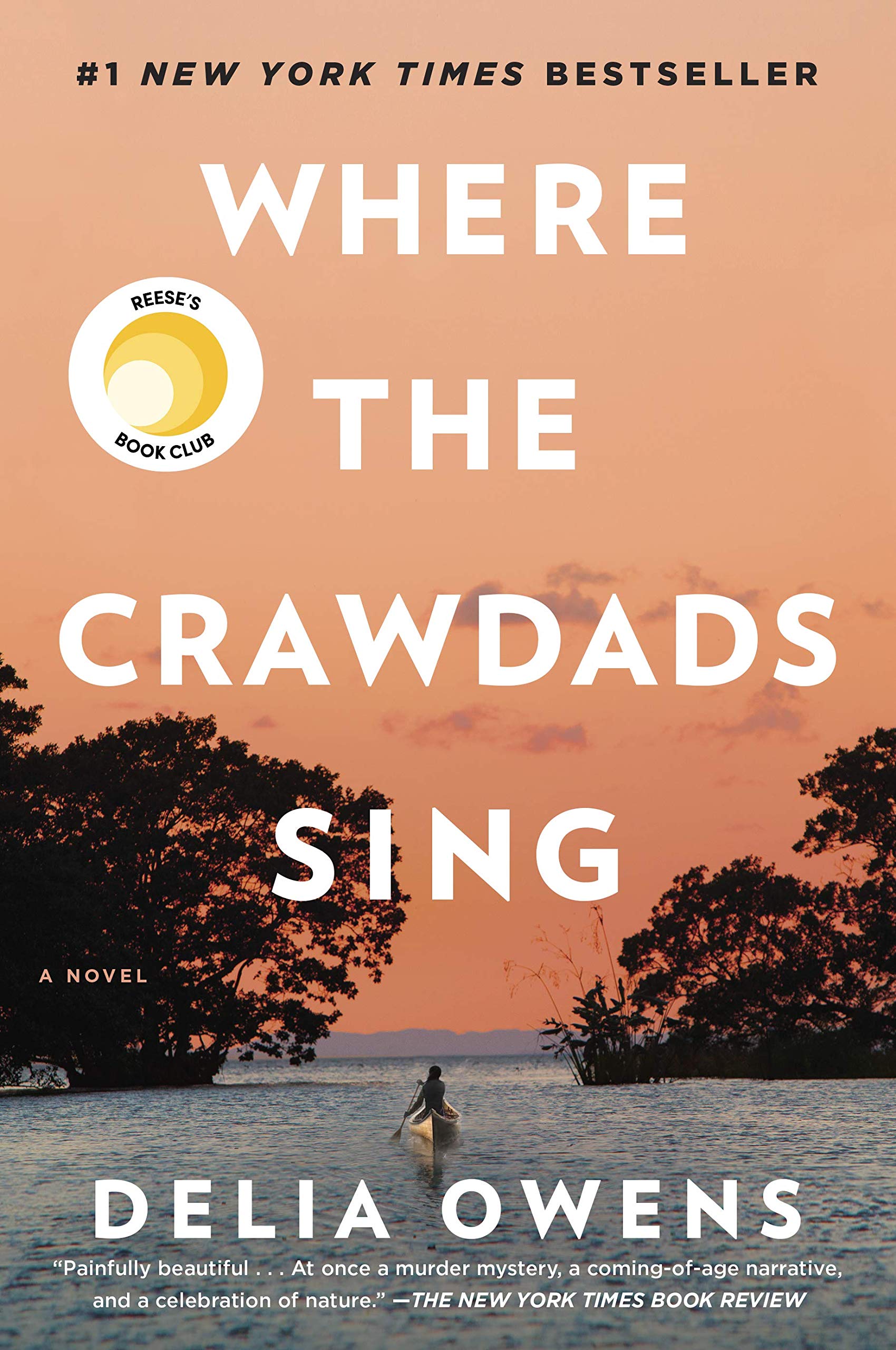 Book cover of Where the Crawdads Sing by Delia Owens